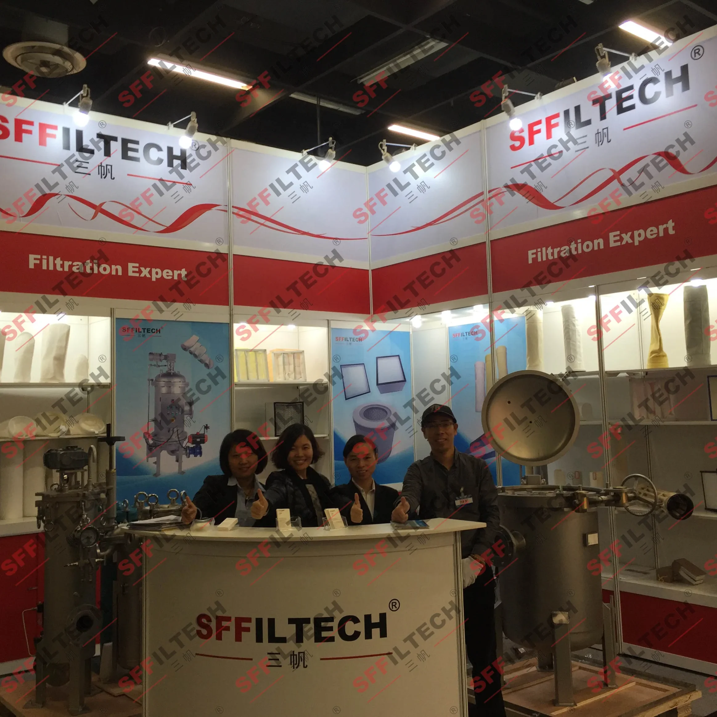 Industrial separation technology for efficient processing