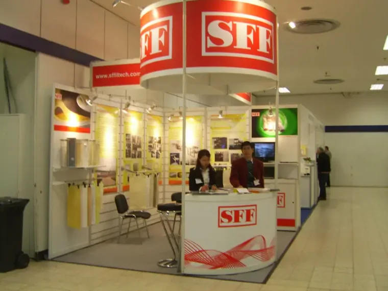 Industrial filter system for precise separation