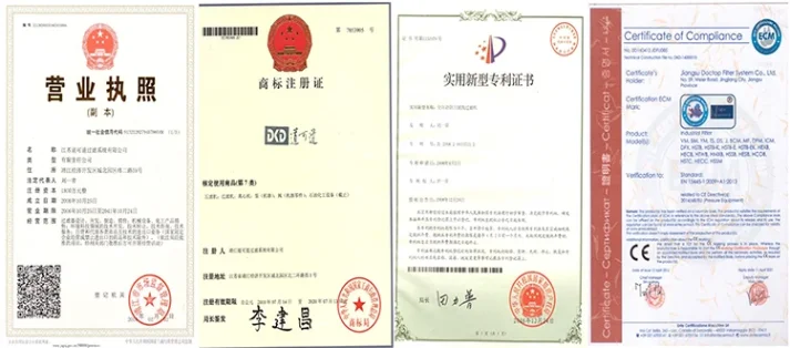 Industrial filter equipment for efficient separation