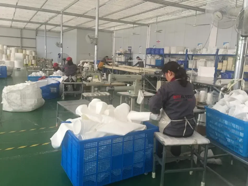 Industrial filter product for separation processes