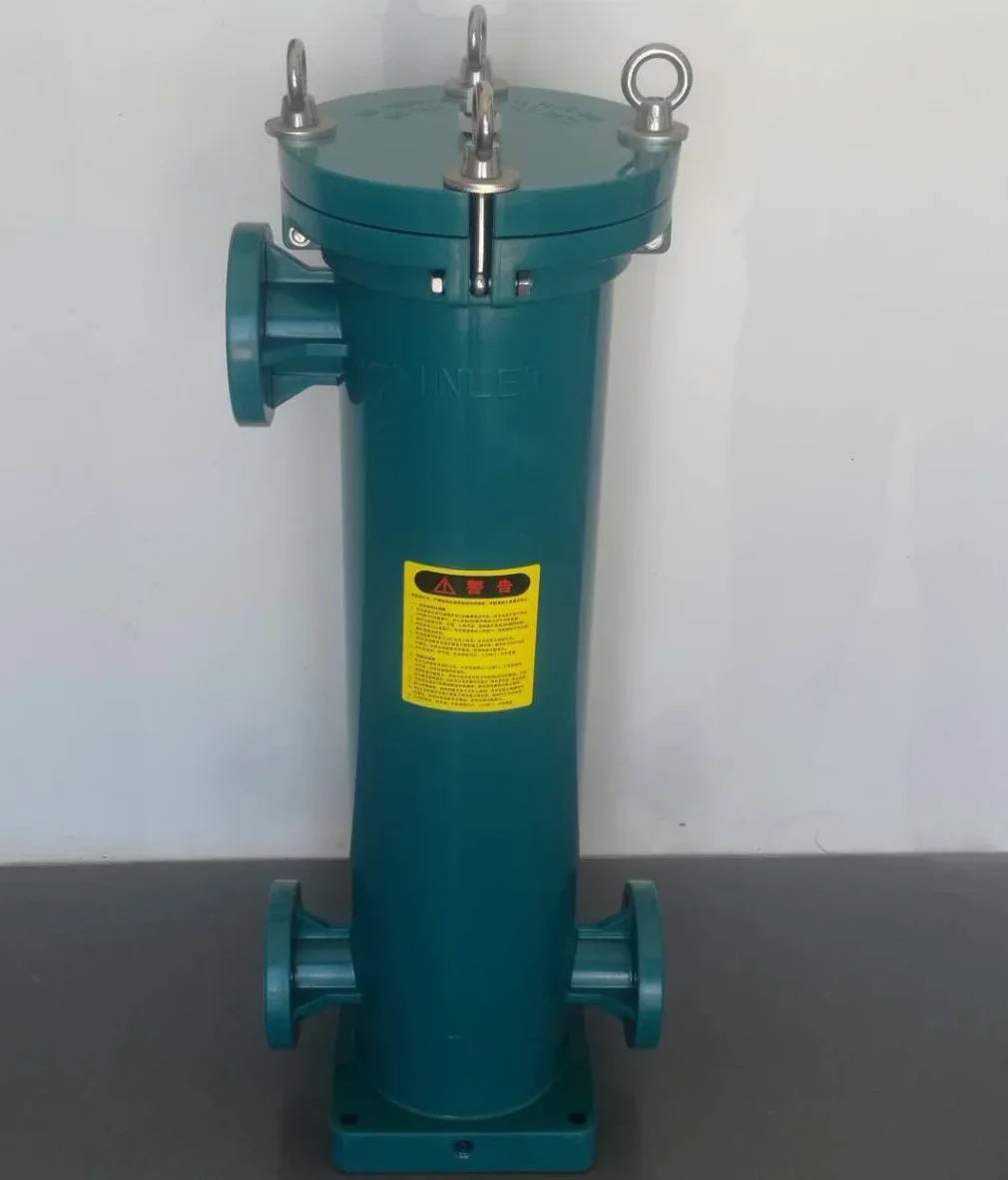 Detail view of industrial separation equipment for filtration