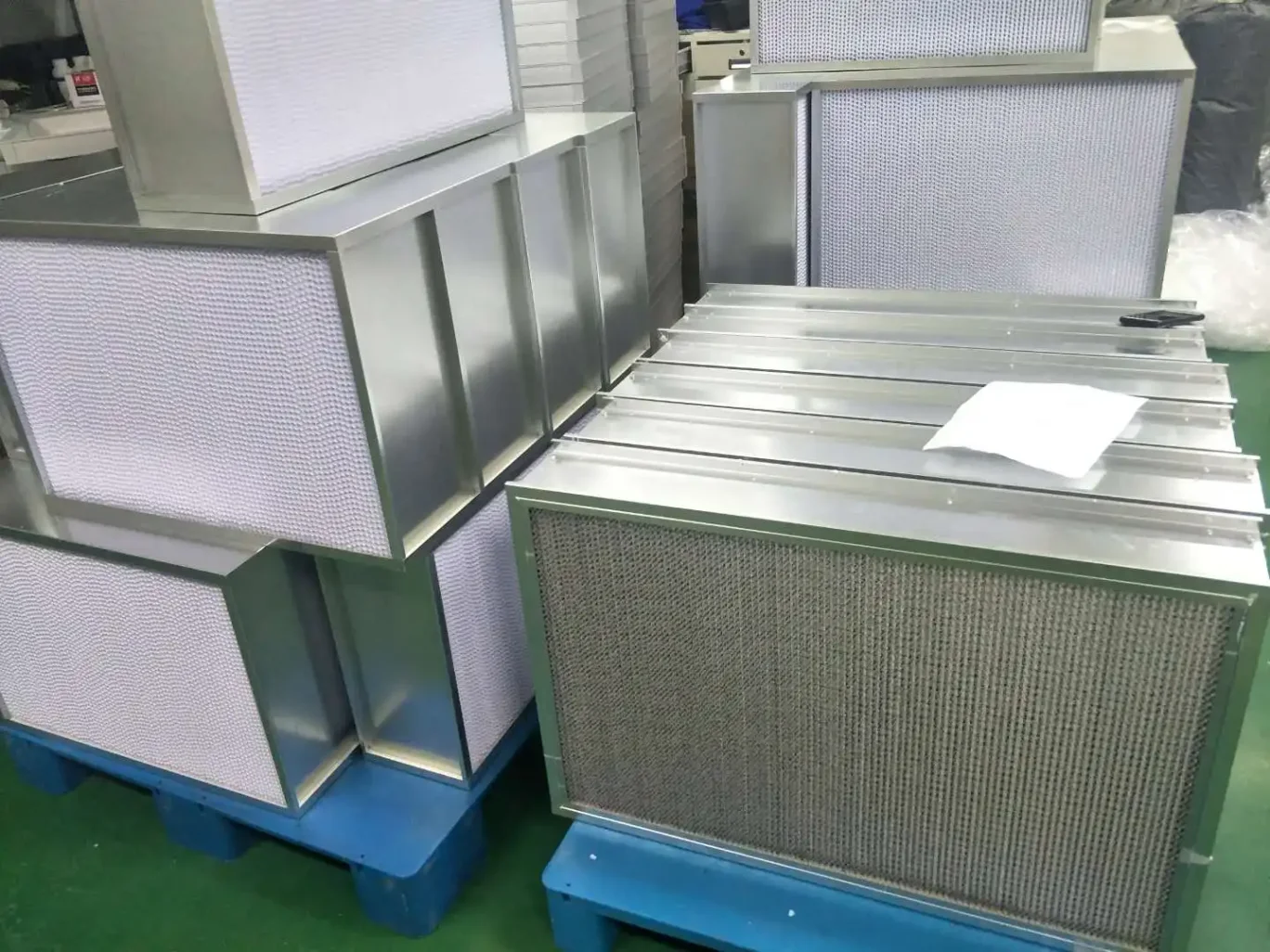 Components of an industrial filtration and separation system