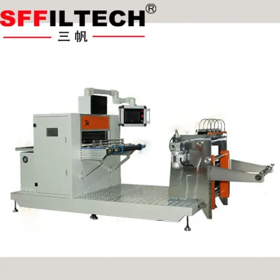 Industrial filter equipment for separation and purification