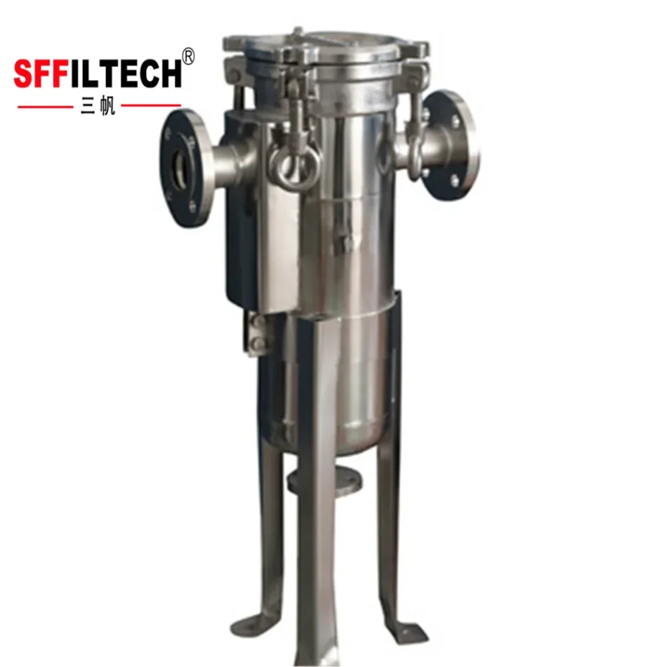 Durable industrial filter device for continuous operation