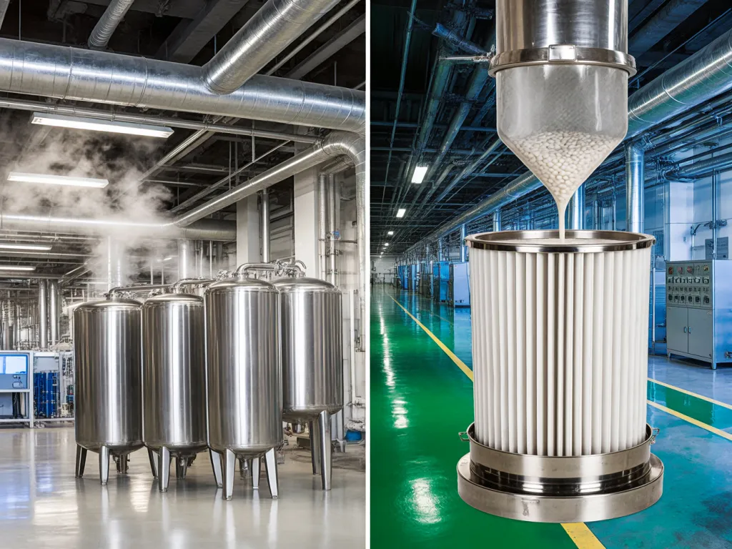 Manufacturing process of bag filter housings