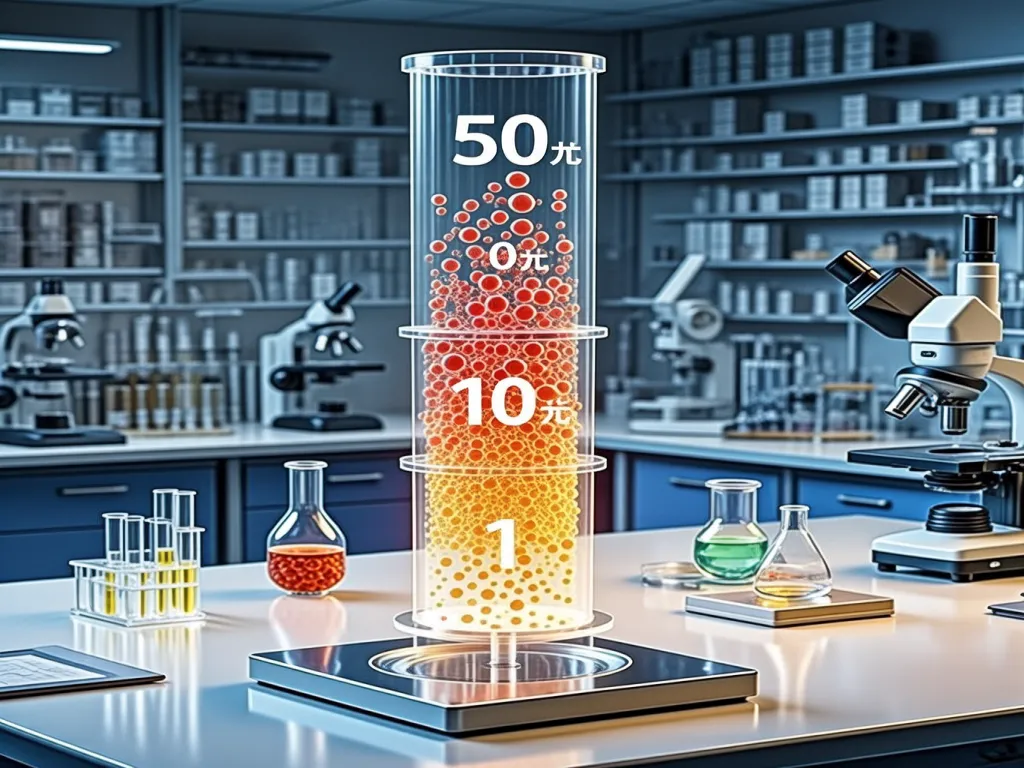 Lab testing of micron filter bags
