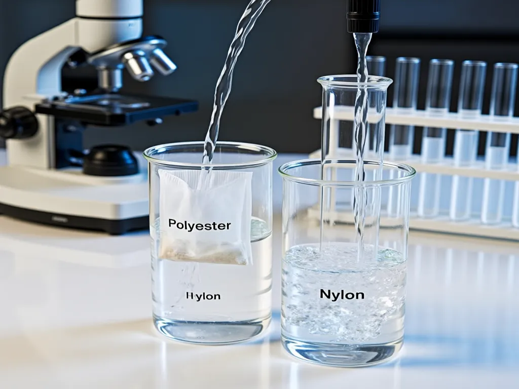 Comparing materials of filter bags
