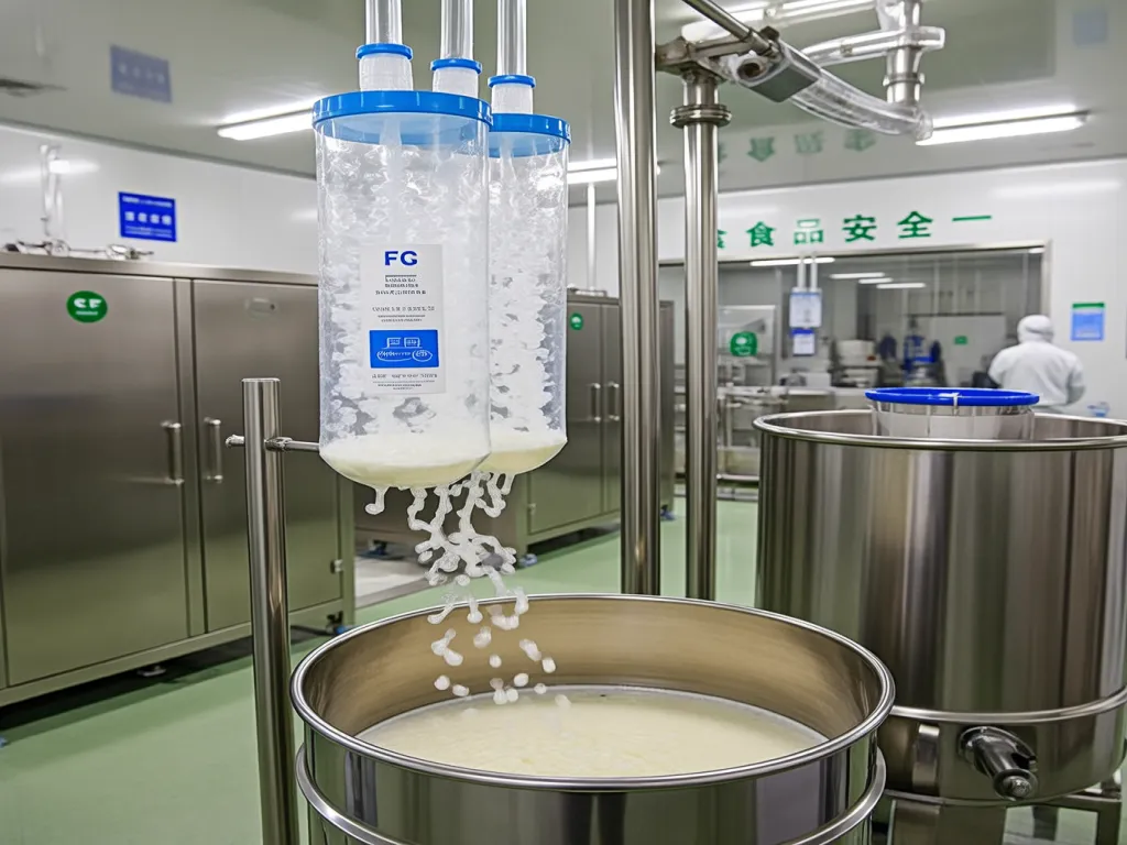 Production process of industrial filter bags