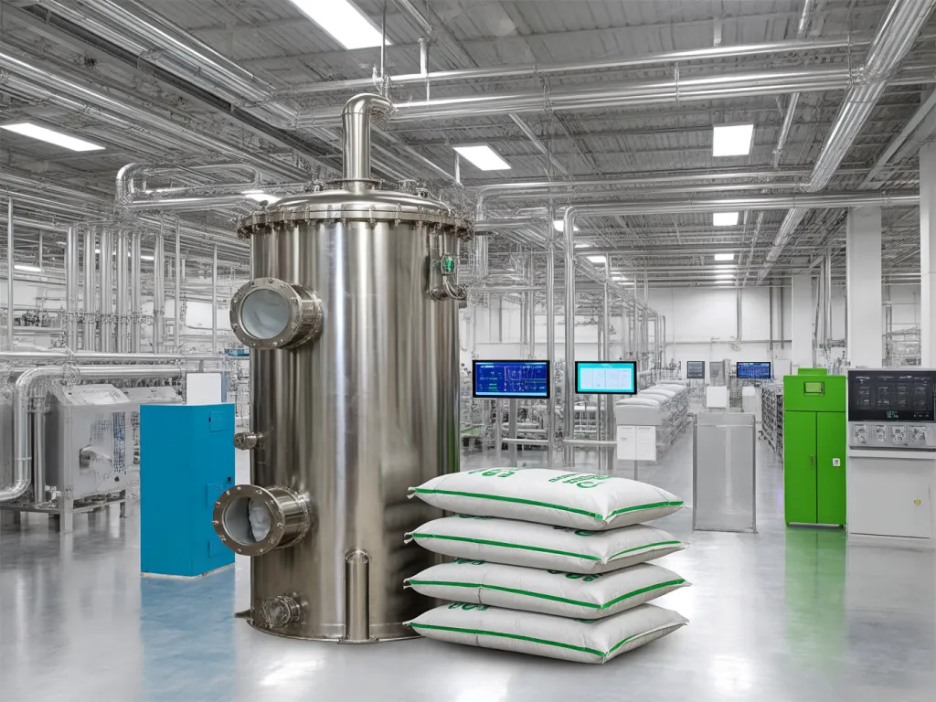 Multi bag filter housing in industrial setting