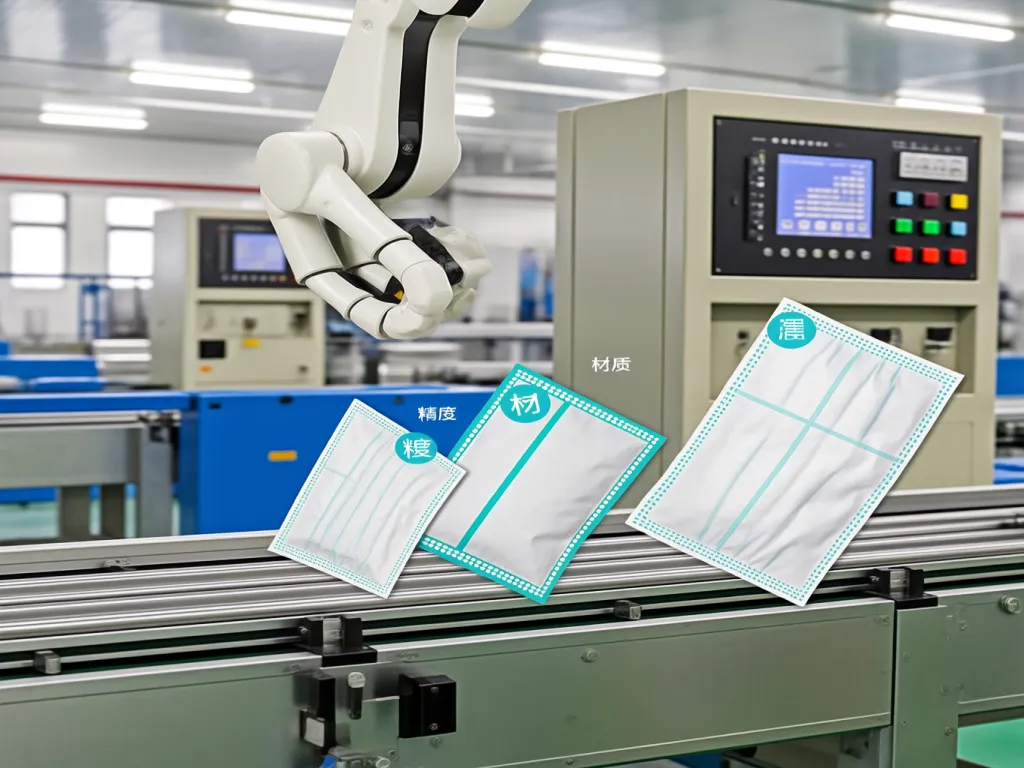 Automated production line for paint filter bags