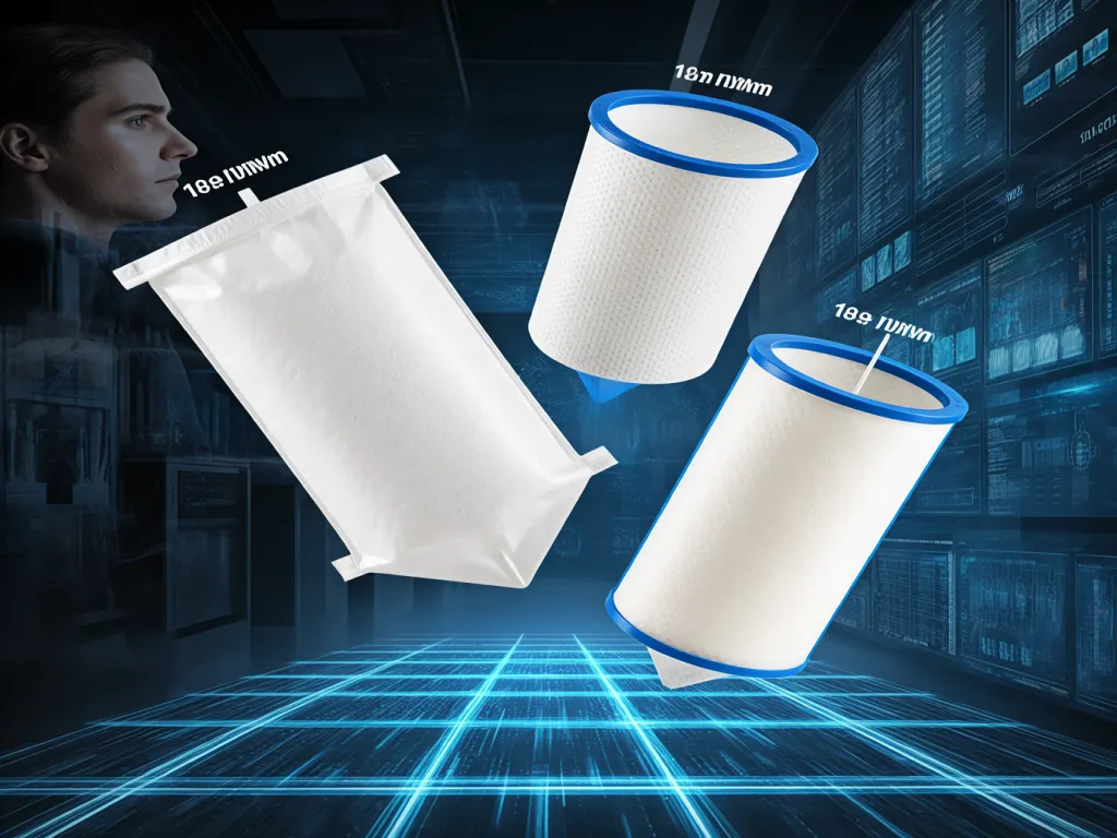 100 micron filter bag and cylindrical filter elements