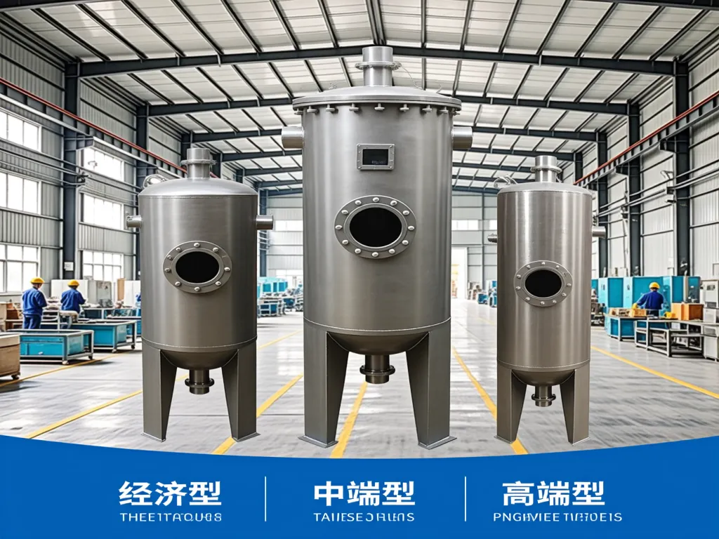 Various models of bag filter housings