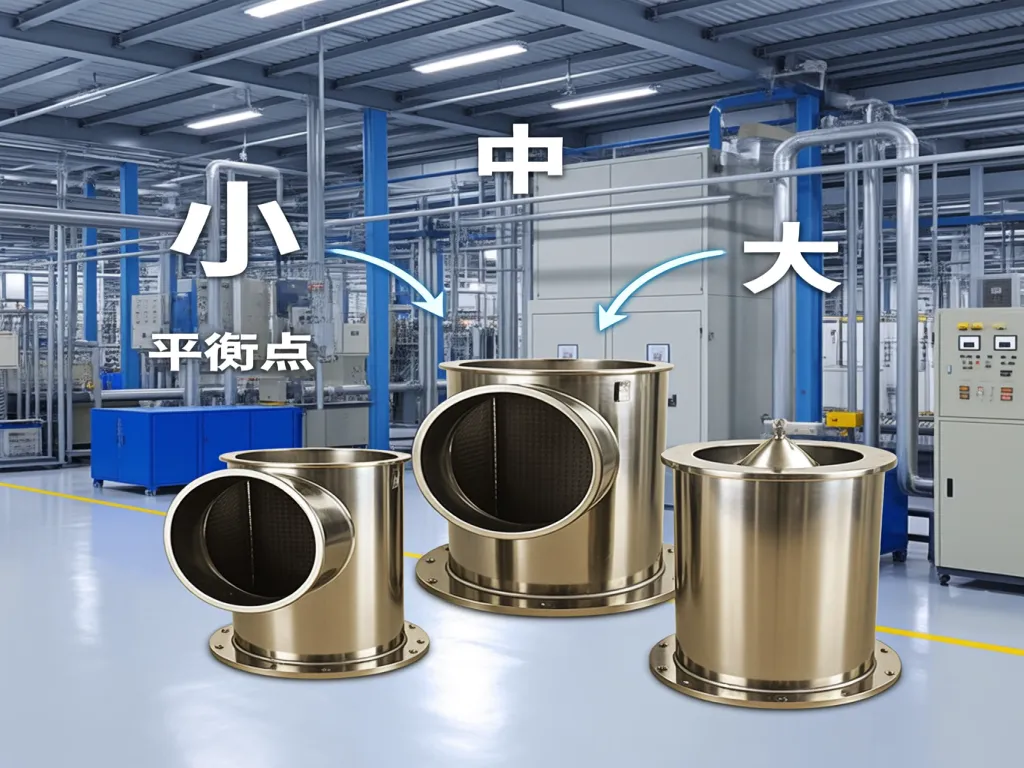 Filter bag housing in small, medium, and large sizes