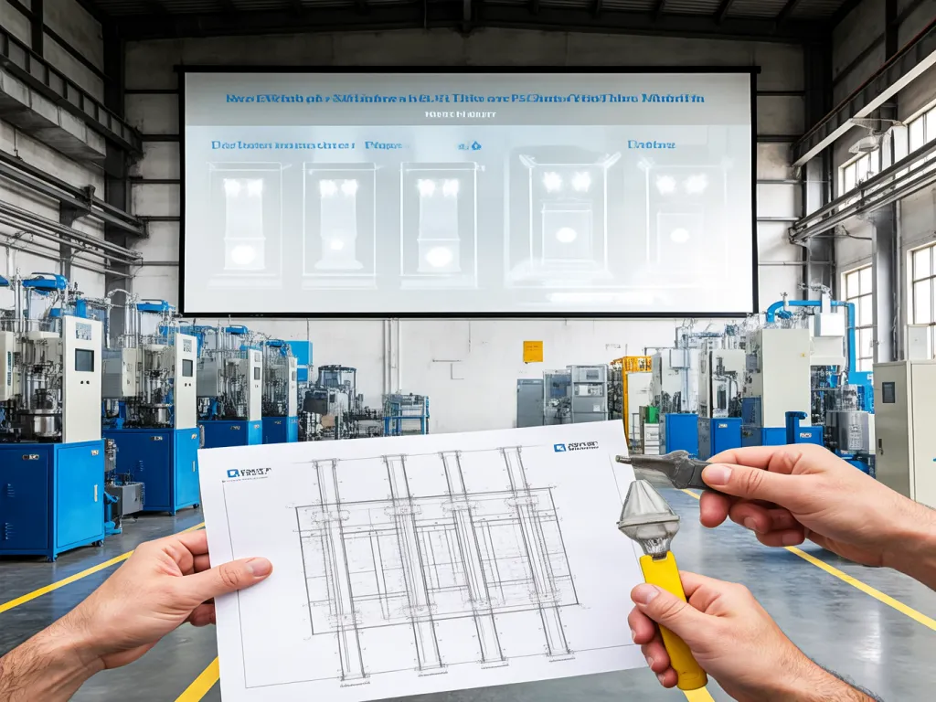 Holding filter bag design plans in a factory
