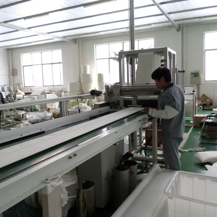 Assembly of industrial filter components