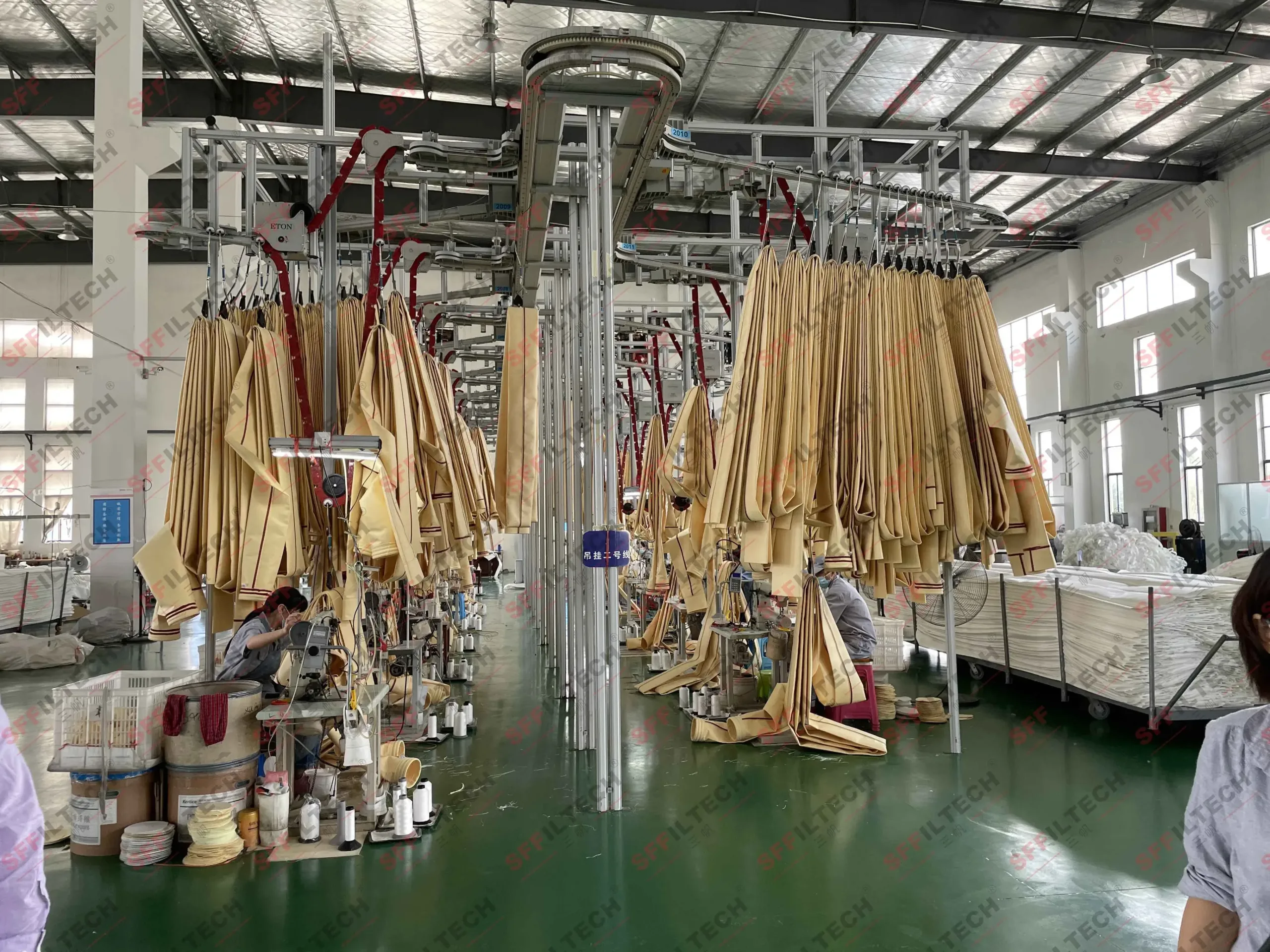 Filtration and separation system for industrial use