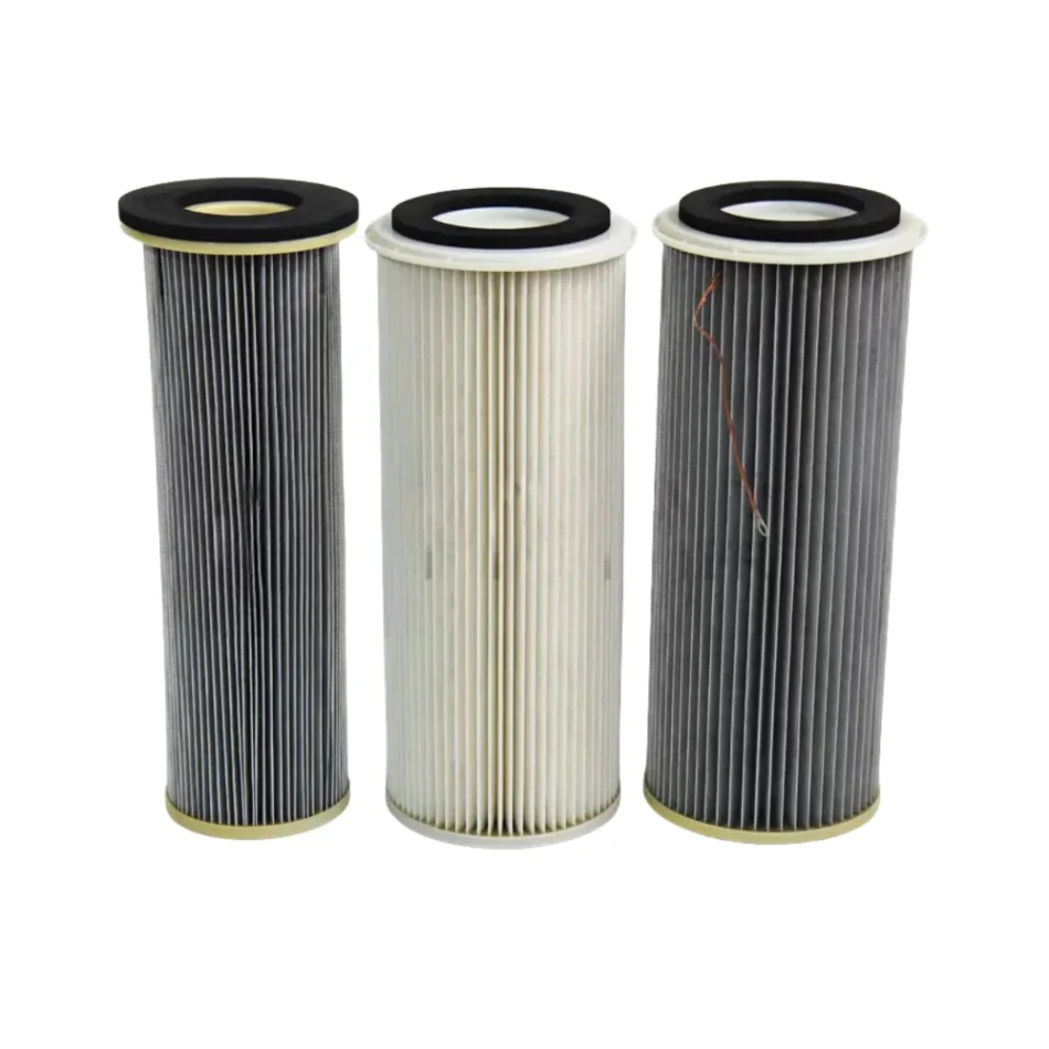 Industrial filter equipment on display