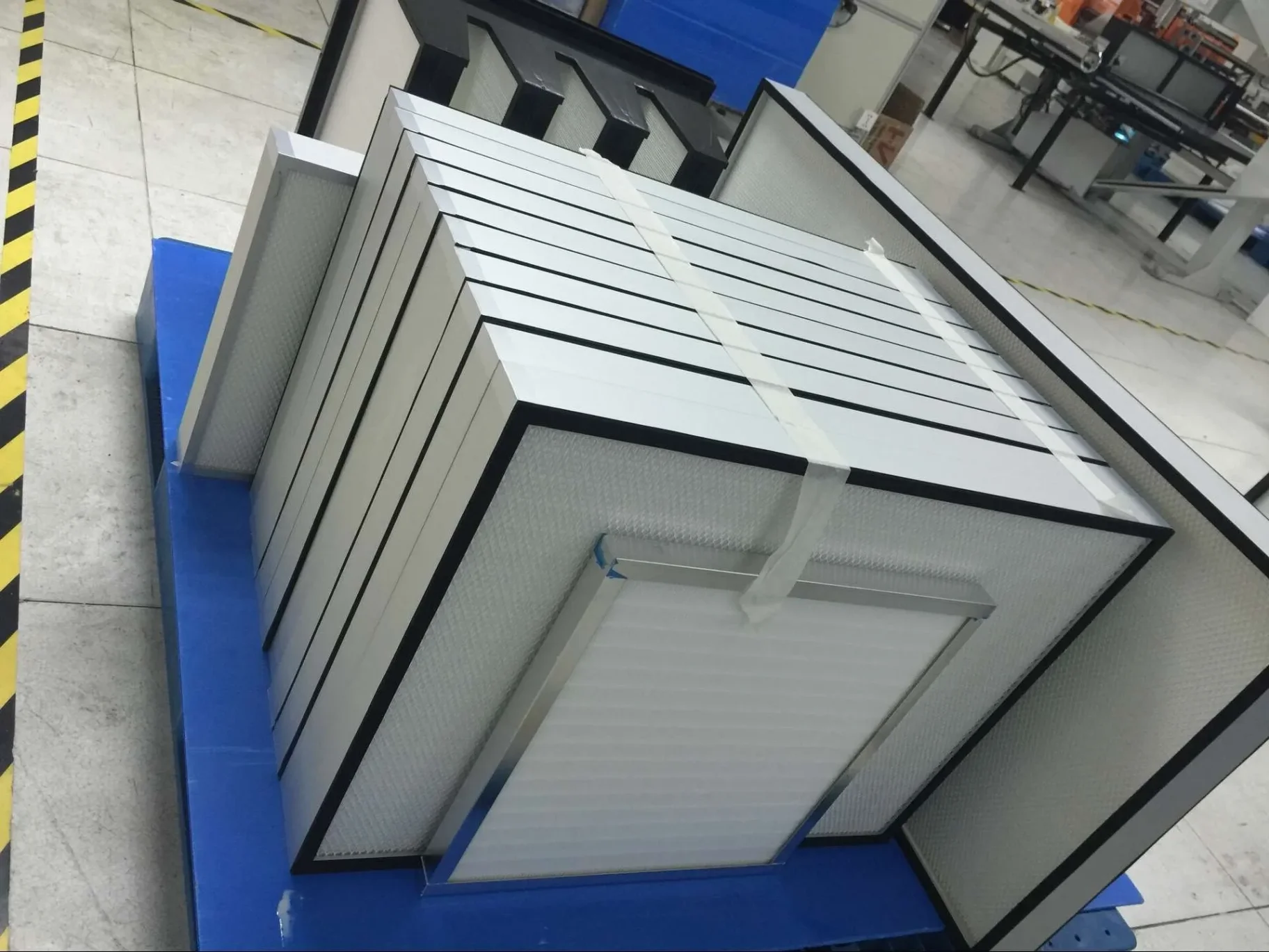 Industrial filter component for separation process