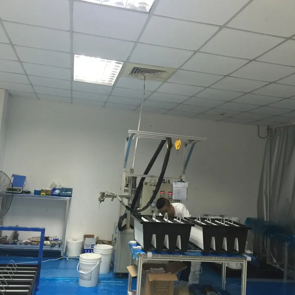 View of industrial filtration system