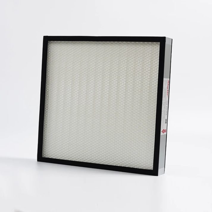 View of filtration system components