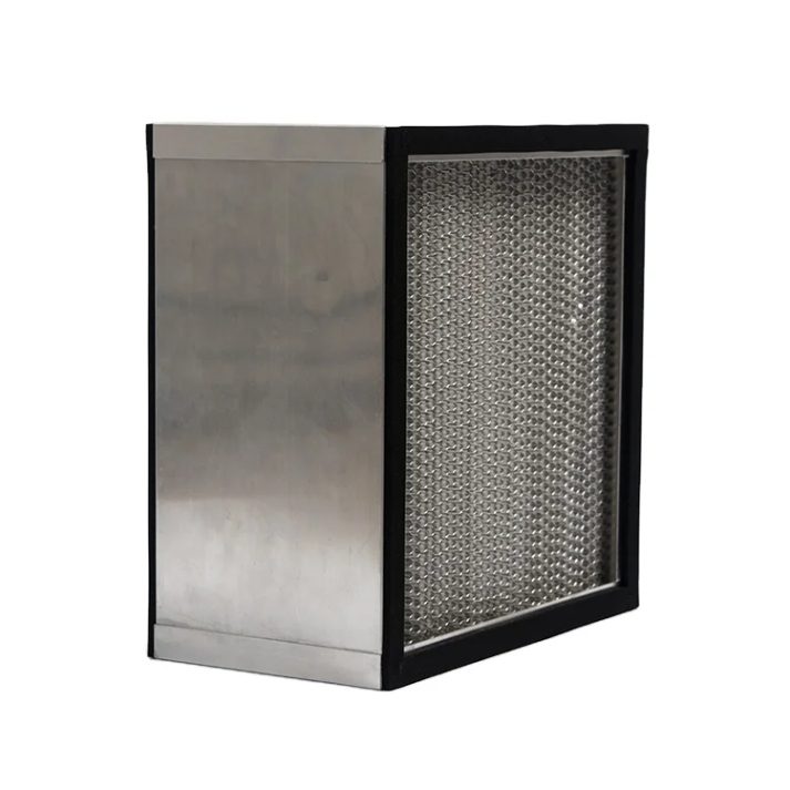 Industrial separation filter equipment view