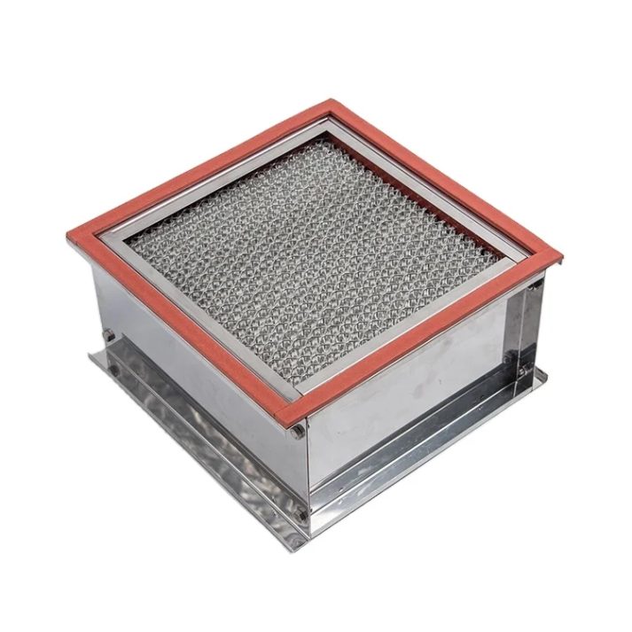 Filter system assembly for industrial use