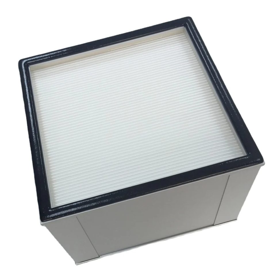 Industrial filter assembly in operation
