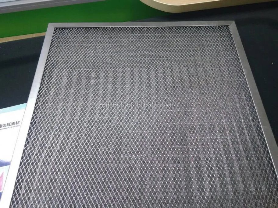 Industrial filter system with control panel