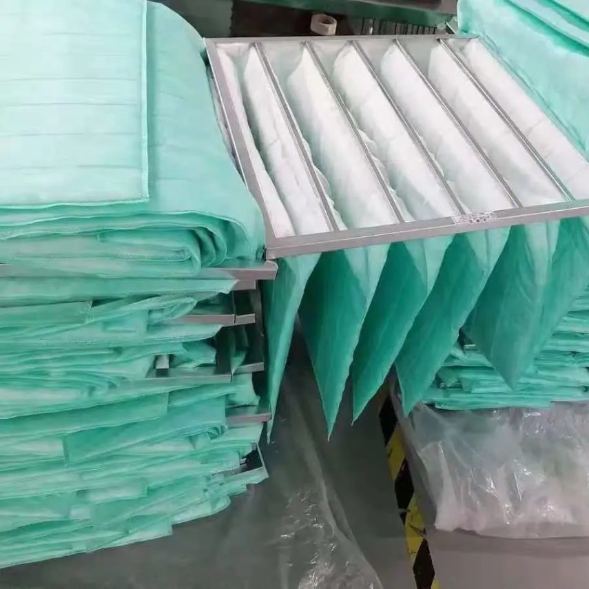 Industrial separator unit in operation