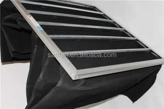 Close-up of industrial filter equipment