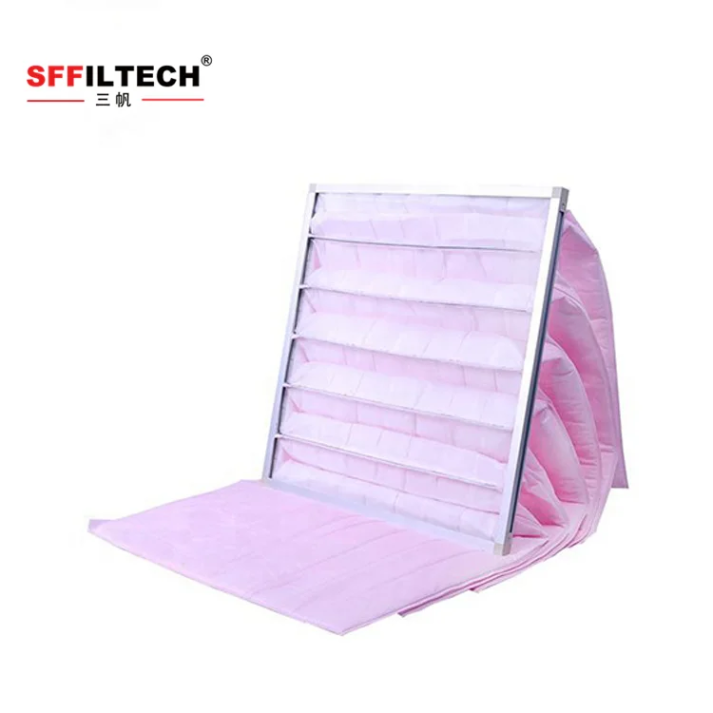 Industrial filter system overall view