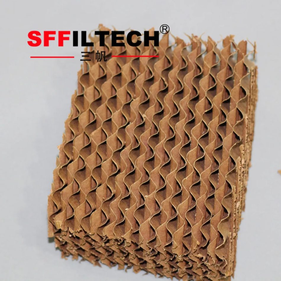 Industrial filter component detail