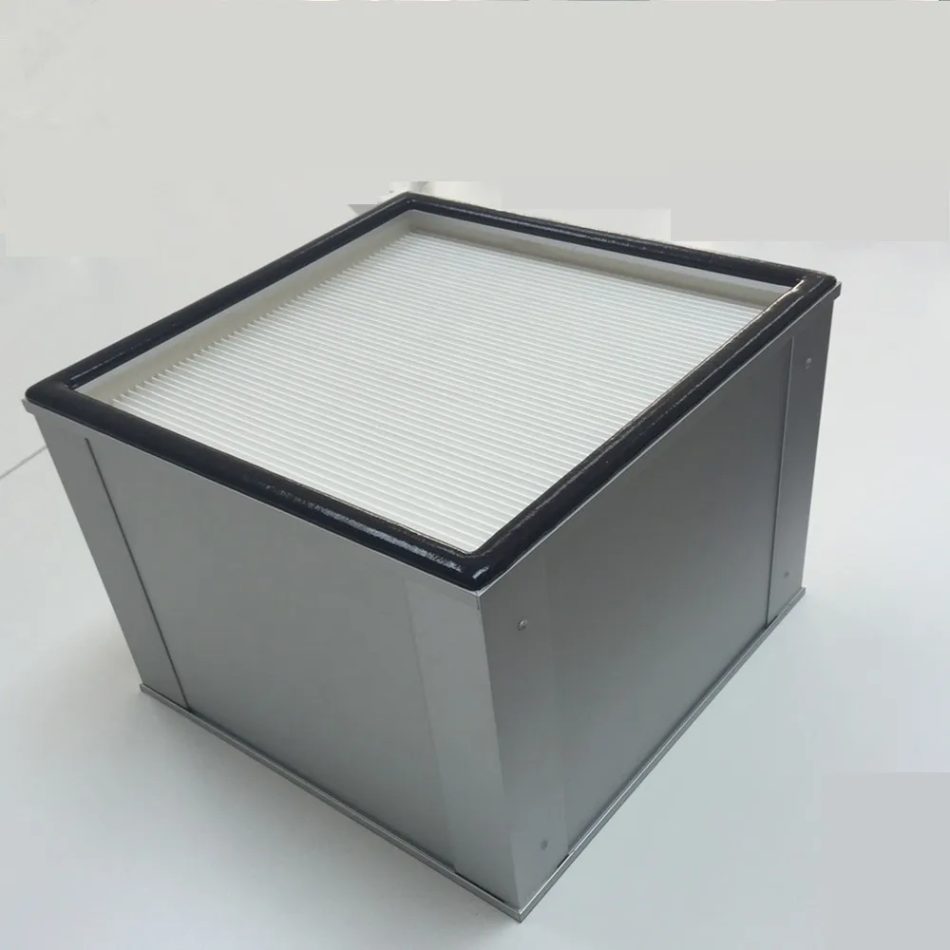 Industrial filter product component view