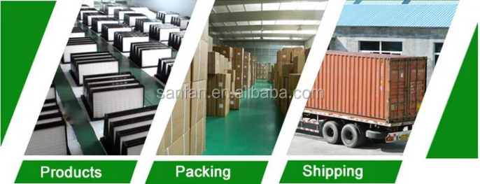 Separation equipment graphic for industrial filtering