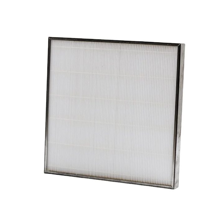 Industrial filter device in close-up view