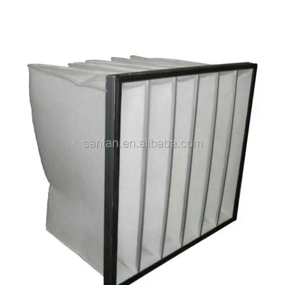 Industrial filter with detailed structure