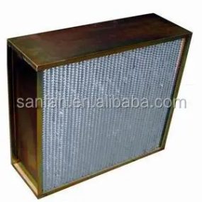 Industrial filter device with advanced separation technology