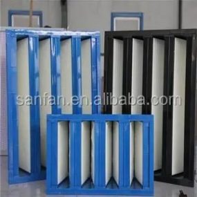 Industrial separation filter with precise control features