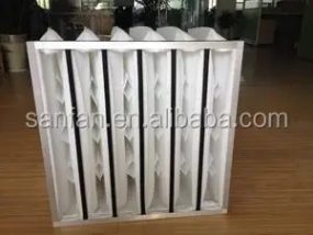 Precision industrial filter module close-up