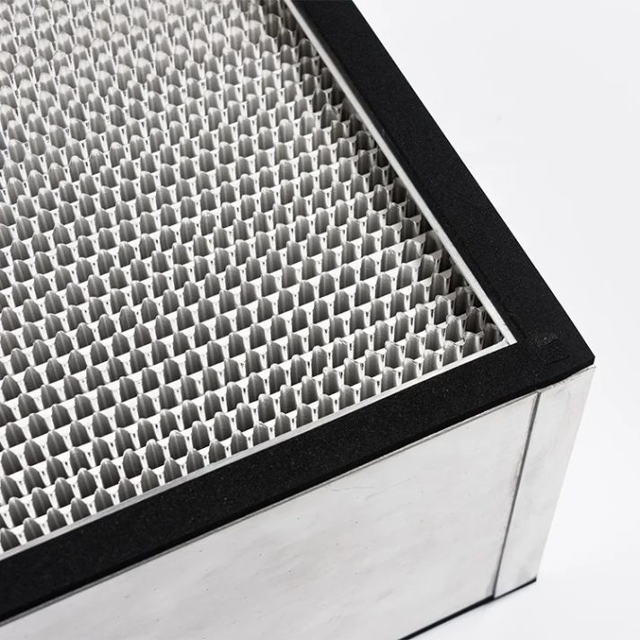 Industrial separation unit in operation