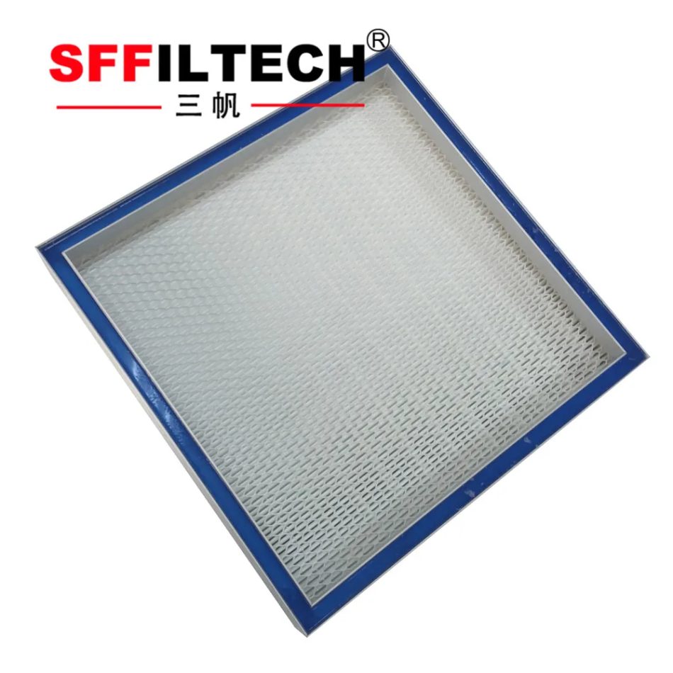 Industrial separation filter equipment view