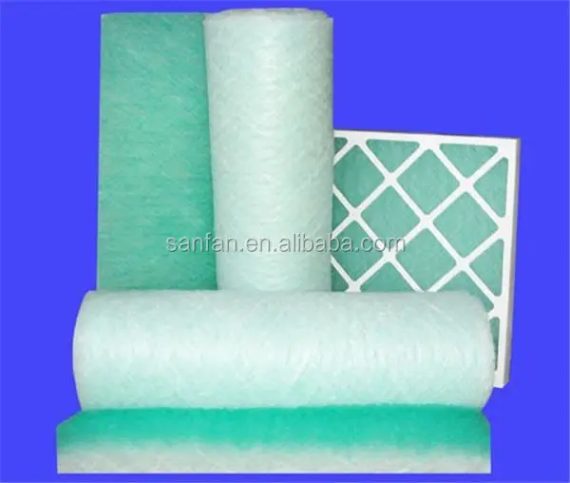 Closeup view of industrial filter element