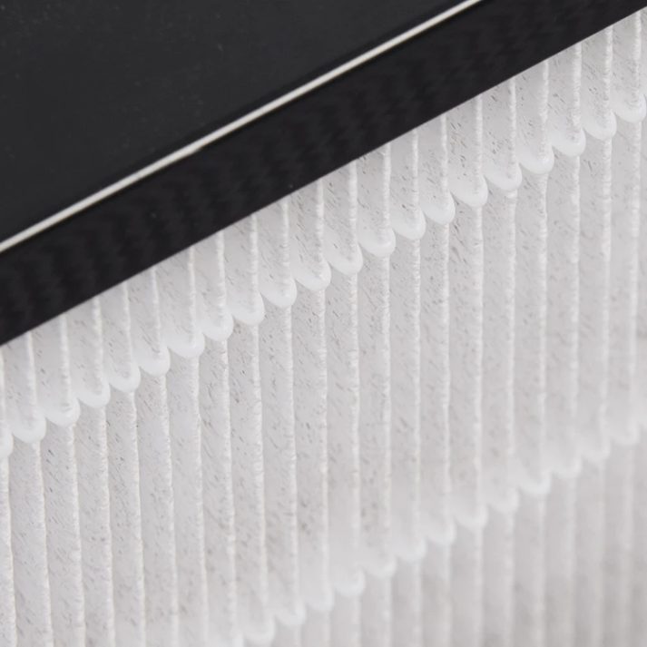 Industrial filter cartridge with high flow rate