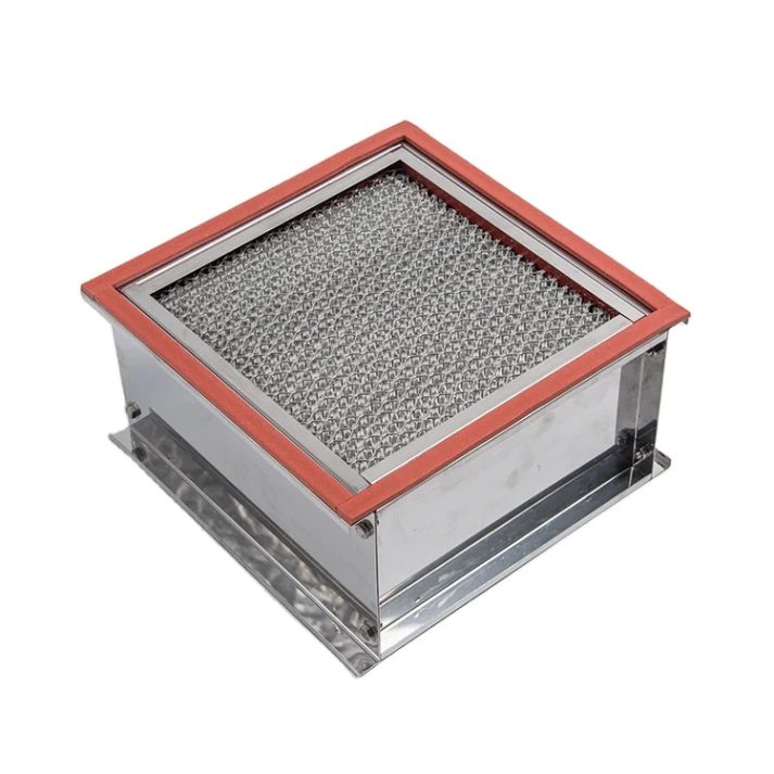 Industrial filter system setup