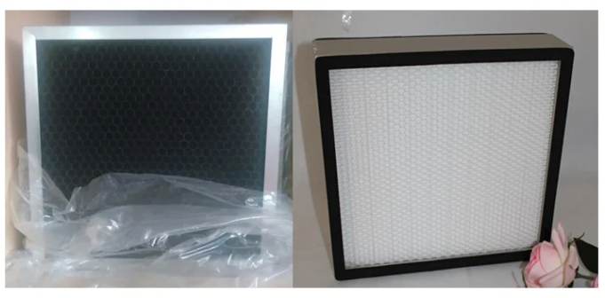 Industrial filtration unit with high separation efficiency.