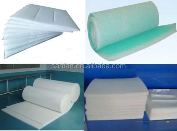Industrial filter equipment close-up
