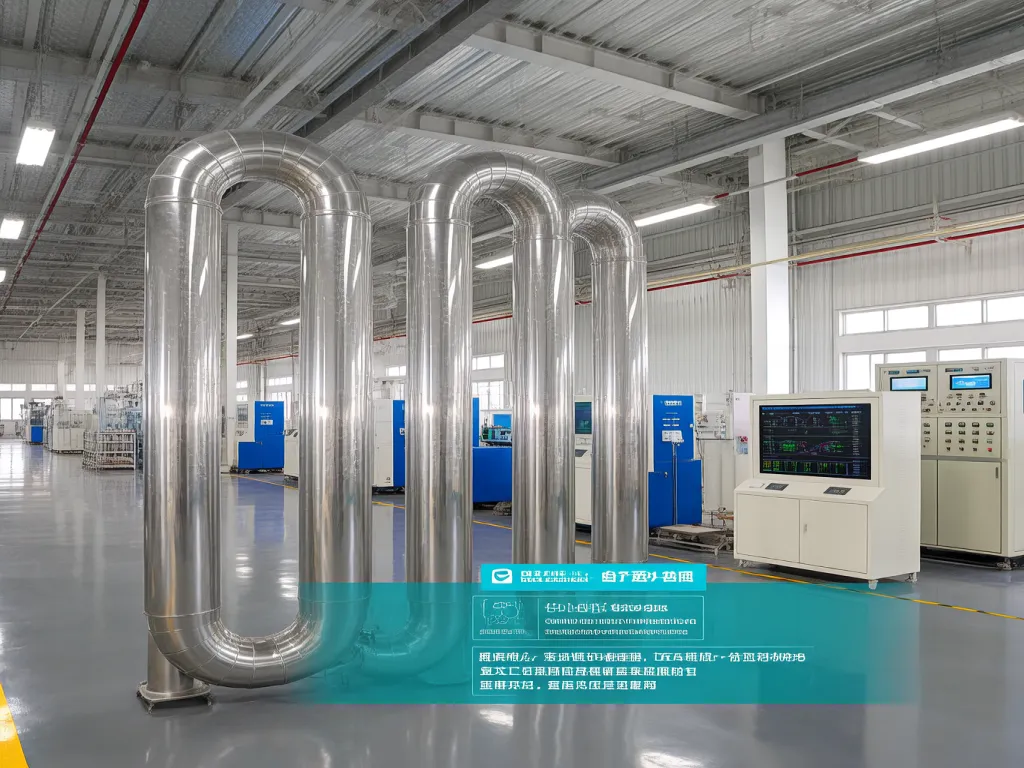 Large industrial facility with advanced filter systems and control panels