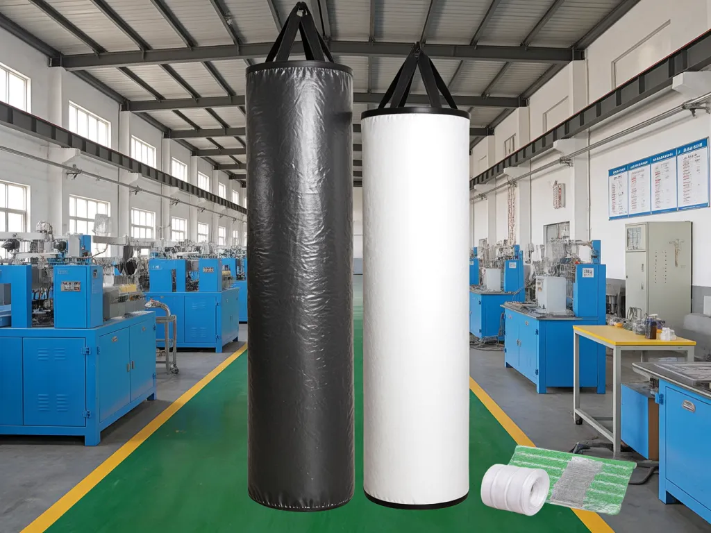 Testing equipment for polyester felt filter bag performance
