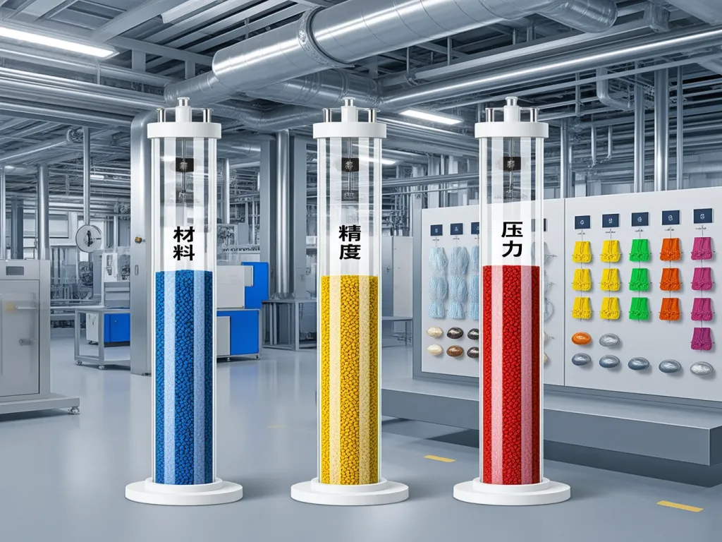 Modern factory interior with filter sacks production setup