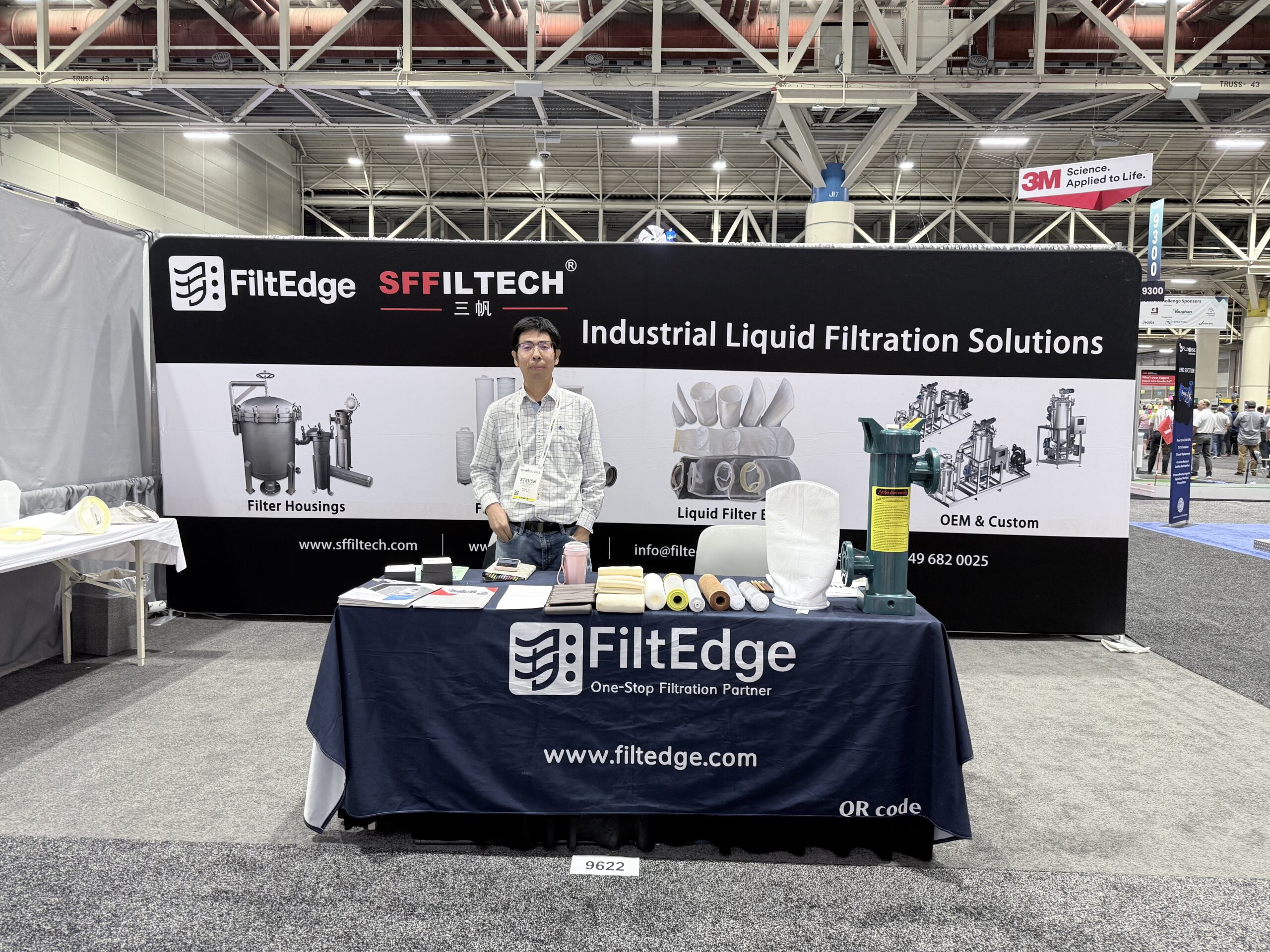 FiltEdge Showcases Industrial Liquid Filtration Products at WEFTEC 2026
